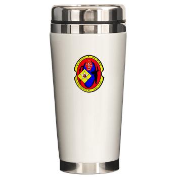 2B6M - M01 - 03 - 2nd Battalion - 6th Marines Ceramic Travel Mug - Click Image to Close