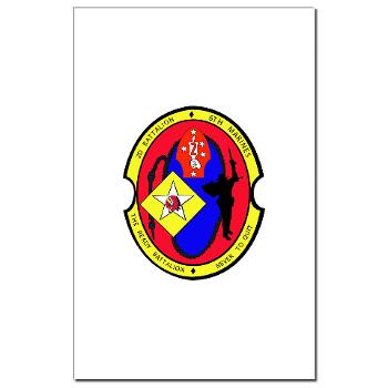 2B6M - M01 - 02 - 2nd Battalion - 6th Marines Mini Poster Print