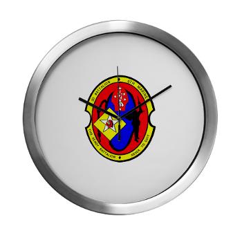 2B6M - M01 - 03 - 2nd Battalion - 6th Marines Modern Wall Clock - Click Image to Close