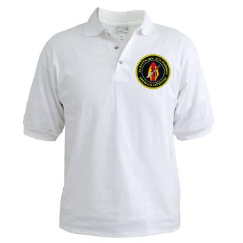 2B8M - A01 - 04 - 2nd Battalion - 8th Marines Golf Shirt - Click Image to Close