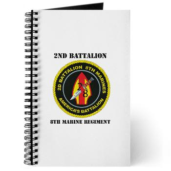2B8M - M01 - 02 - 2nd Battalion - 8th Marines with Text Journal