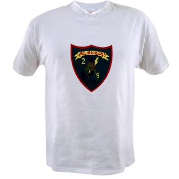 2B9M - A01 - 04 - 2nd Battalion - 9th Marines - Value T-shirt