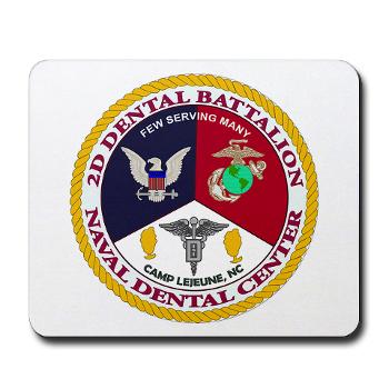 2DB2CLG - M01 - 03 - 2nd Dental Bn -2nd Combat Logistics Group - Mousepad - Click Image to Close