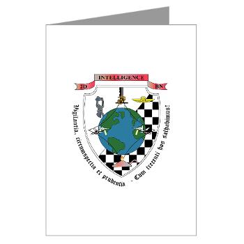 2IB - M01 - 02 - 2nd Intelligence Battalion - Greeting Cards (Pk of 20) - Click Image to Close