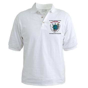 2IB - A01 - 04 - 2nd Intelligence Battalion with Text - Golf Shirt - Click Image to Close
