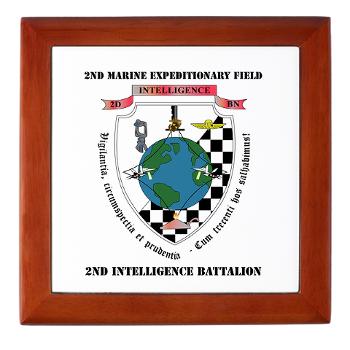 2IB - M01 - 03 - 2nd Intelligence Battalion with Text - Mousepad