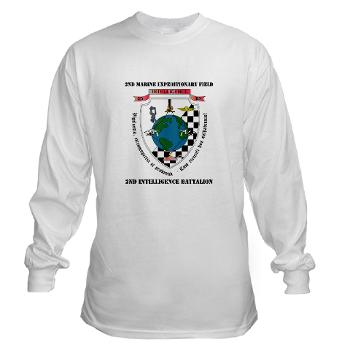 2IB - A01 - 03 - 2nd Intelligence Battalion with Text - Long Sleeve T-Shirt - Click Image to Close