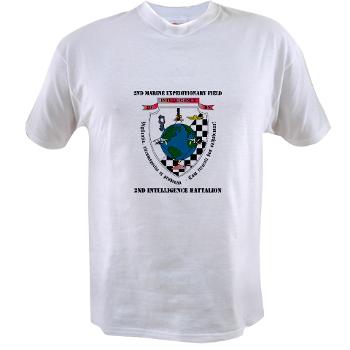 2IB - A01 - 04 - 2nd Intelligence Battalion with Text - Value T-shirt