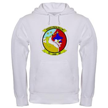 2LAADB - A01 - 03 - 2nd Low Altitude Air Defense Battalion (2nd LAAD) - Hooded Sweatshirt - Click Image to Close