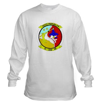 2LAADB - A01 - 03 - 2nd Low Altitude Air Defense Battalion (2nd LAAD) - Long Sleeve T-Shirt - Click Image to Close