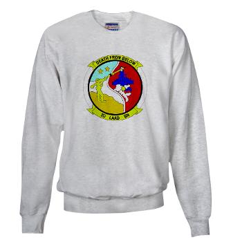 2LAADB - A01 - 03 - 2nd Low Altitude Air Defense Battalion (2nd LAAD) - Sweatshirt - Click Image to Close