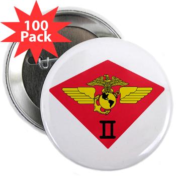 2MAW - M01 - 01 - 2nd Marine Aircraft Wing 2.25" Button (100 pack) - Click Image to Close