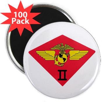 2MAW - M01 - 01 - 2nd Marine Aircraft Wing 2.25" Magnet (100 pack)
