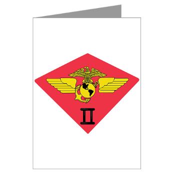 2MAW - M01 - 02 - 2nd Marine Aircraft Wing Greeting Cards (Pk of 10) - Click Image to Close