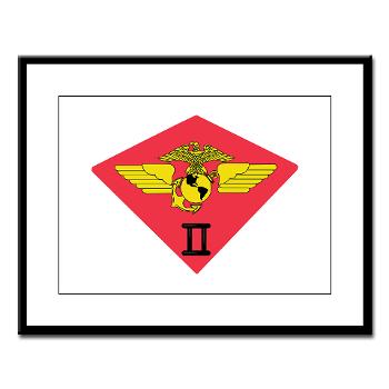 2MAW - M01 - 02 - 2nd Marine Aircraft Wing Large Framed Print