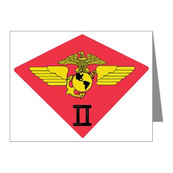 2MAW - M01 - 02 - 2nd Marine Aircraft Wing Note Cards (Pk of 20) - Click Image to Close