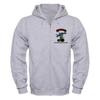 2MB - A01 - 03 - 2nd Maintenance Battalion with Text Zip Hoodie