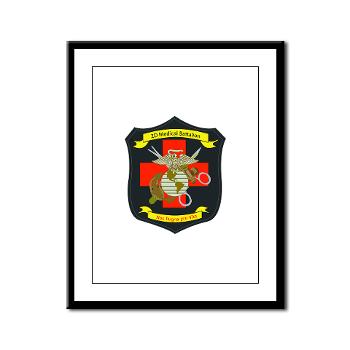 2MBN - M01 - 02 - 2nd Medical Battalion - Framed Panel Print - Click Image to Close