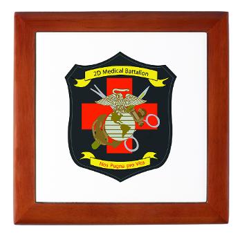 2MBN - M01 - 03 - 2nd Medical Battalion - Keepsake Box - Click Image to Close