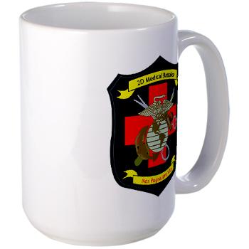 2MBN - M01 - 03 - 2nd Medical Battalion - Large Mug