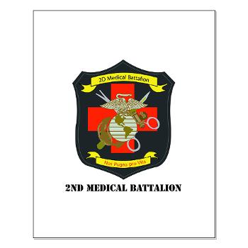 2MBN - M01 - 02 - 2nd Medical Battalion with Text - Small Poster - Click Image to Close