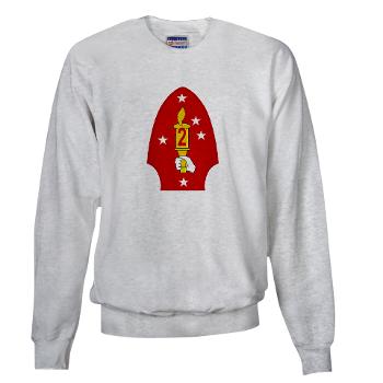2MD - A01 - 03 - 2nd Marine Division with - Sweatshirt - Click Image to Close