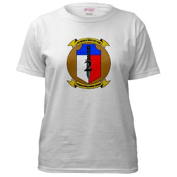 2MEB - A01 - 04 - 2nd Marine Expeditionary Brigade - Women's T-Shirt - Click Image to Close