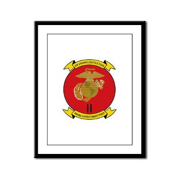 2MEF - M01 - 02 - 2nd Marine Expeditionary Force Framed Panel Print