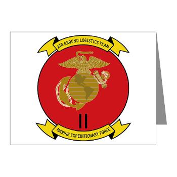 2MEF - M01 - 02 - 2nd Marine Expeditionary Force Note Cards (Pk of 20) - Click Image to Close