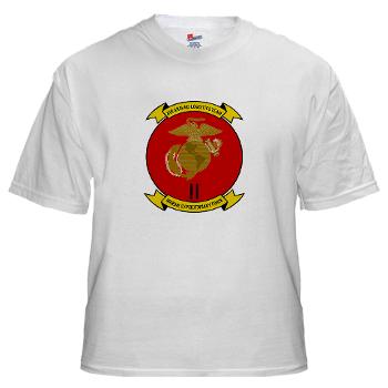 2MEF - A01 - 04 - 2nd Marine Expeditionary Force White T-Shirt - Click Image to Close