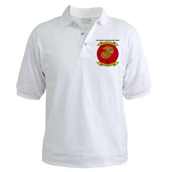 2MEF - A01 - 04 - 2nd Marine Expeditionary Force with Text Golf Shirt - Click Image to Close