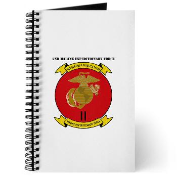 2MEF - M01 - 02 - 2nd Marine Expeditionary Force with Text Journal - Click Image to Close