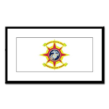 2MLG - M01 - 02 - 2nd Marine Logistics Group - Small Framed Print