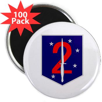 2MSOB - M01 - 01 - 2nd Marine Special Operations Bn - 2.25" Magnet (100 pack) - Click Image to Close