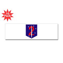 2MSOB - M01 - 01 - 2nd Marine Special Operations Bn - Sticker (Bumper 10 pk) - Click Image to Close