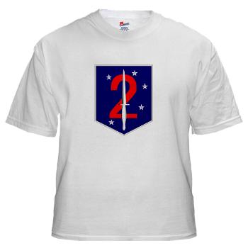 2MSOB - A01 - 04 - 2nd Marine Special Operations Bn - White t-Shirt - Click Image to Close