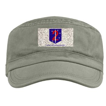 2MSOB - A01 - 01 - 2nd Marine Special Operations Bn with Text - Military Cap