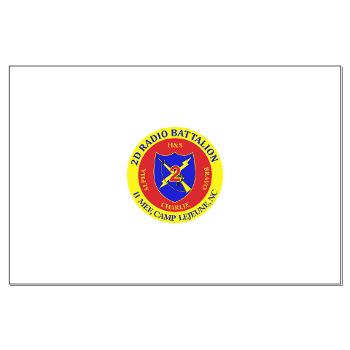 2RB - A01 - 01 - USMC - 2nd Radio Battalion - Large Poster