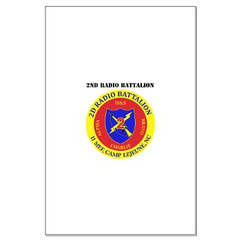 2RB - A01 - 01 - USMC - 2nd Radio Battalion with Text - Large Poster - Click Image to Close