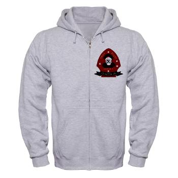 2RB - A01 - 03 - 2nd Reconnaissance Bn Zip Hoodie - Click Image to Close