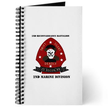 2RB - M01 - 02 - 2nd Reconnaissance Bn with Text Journal - Click Image to Close