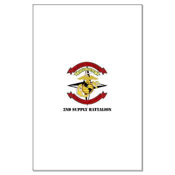 2SB - M01 - 02 - 2nd Supply Battalion with Text - Large Poster