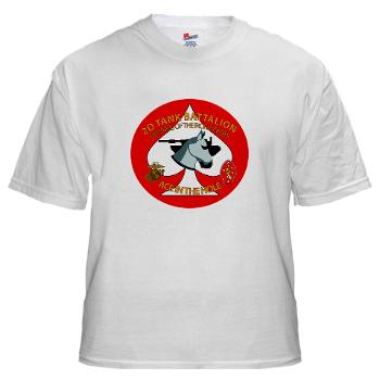 2TB - A01 - 04 - 2nd Tank Battalion - White T-Shirt