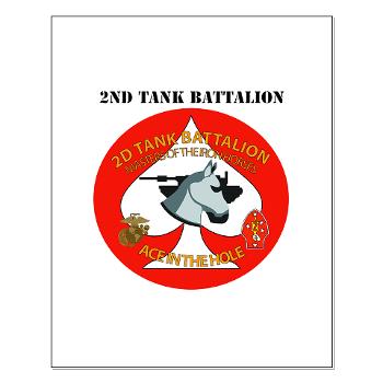 2TB - M01 - 02 - 2nd Tank Battalion with Text - Small Poster - Click Image to Close