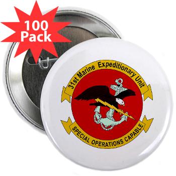 31MEU - M01 - 01 - 31st Marine Expeditionary Unit 2.25" Button (100 pack)