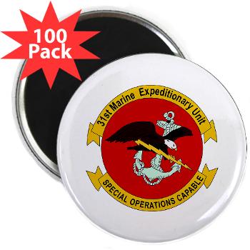 31MEU - M01 - 01 - 31st Marine Expeditionary Unit 2.25" Magnet (100 pack)