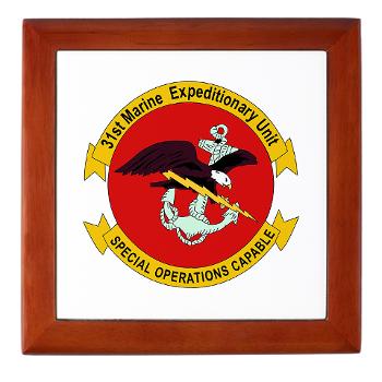 31MEU - M01 - 03 - 31st Marine Expeditionary Unit Keepsake Box - Click Image to Close