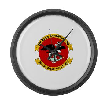 31MEU - M01 - 03 - 31st Marine Expeditionary Unit Large Wall Clock