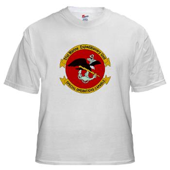 31MEU - A01 - 04 - 31st Marine Expeditionary Unit White T-Shirt