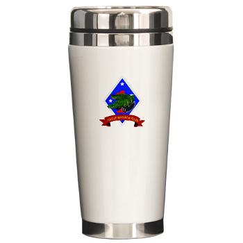 3AAB - M01 - 03 - 3rd Assault Amphibian Battalion - Ceramic Travel Mug